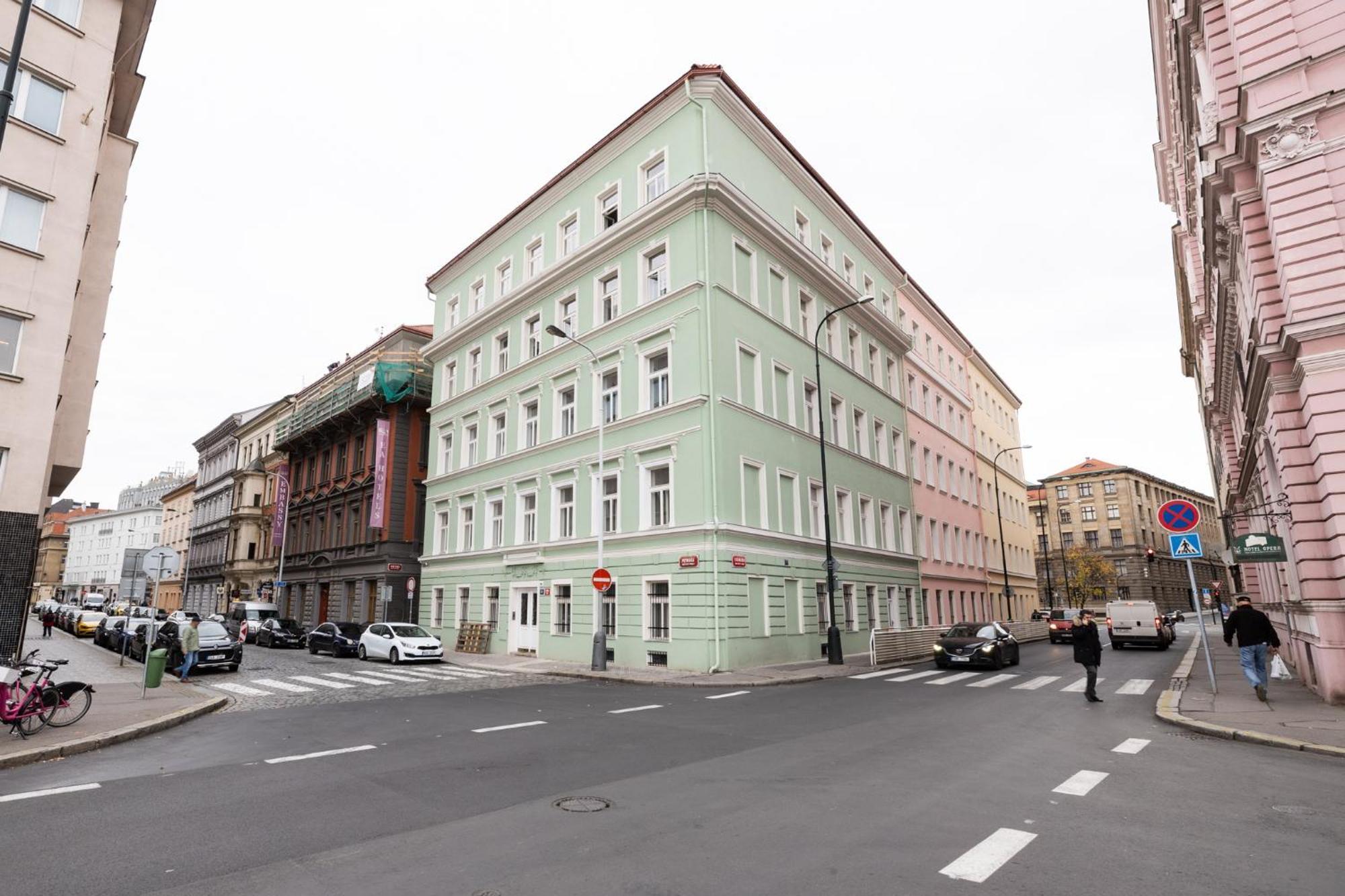 Apartment Petrska Prága Kültér fotó
